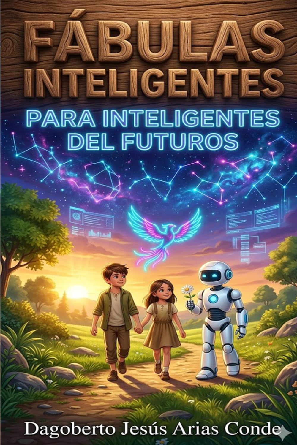 Fábulas Inteligentes para Inteligentes del Futuros: 10 Niveles de Sabiduría Humana y Valores para los Niños de la Era de la Inteligencia Artificial.