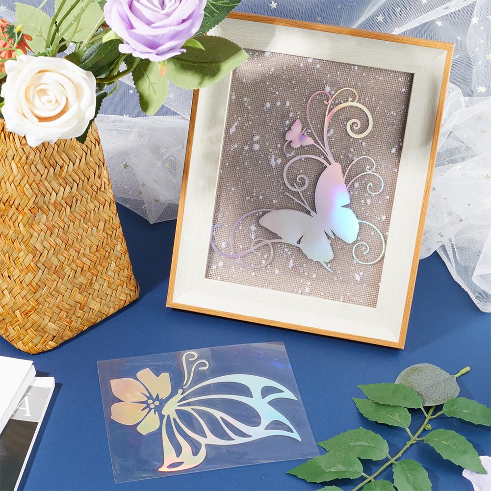 Gorgecraft 4 Feuille Papillon Autocollant De Voiture Ensemble Grands