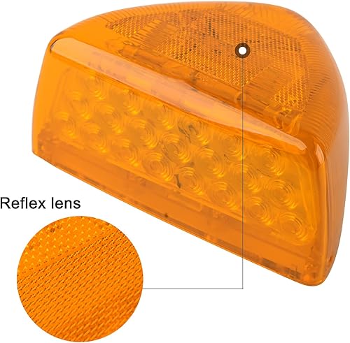 Miniatura 4 de Jamarco 2 unidades para faros delanteros ámbar Peterbilt LED intermitentes intermitentes luces de funcionamiento selladas 31 LED, repuesto para
