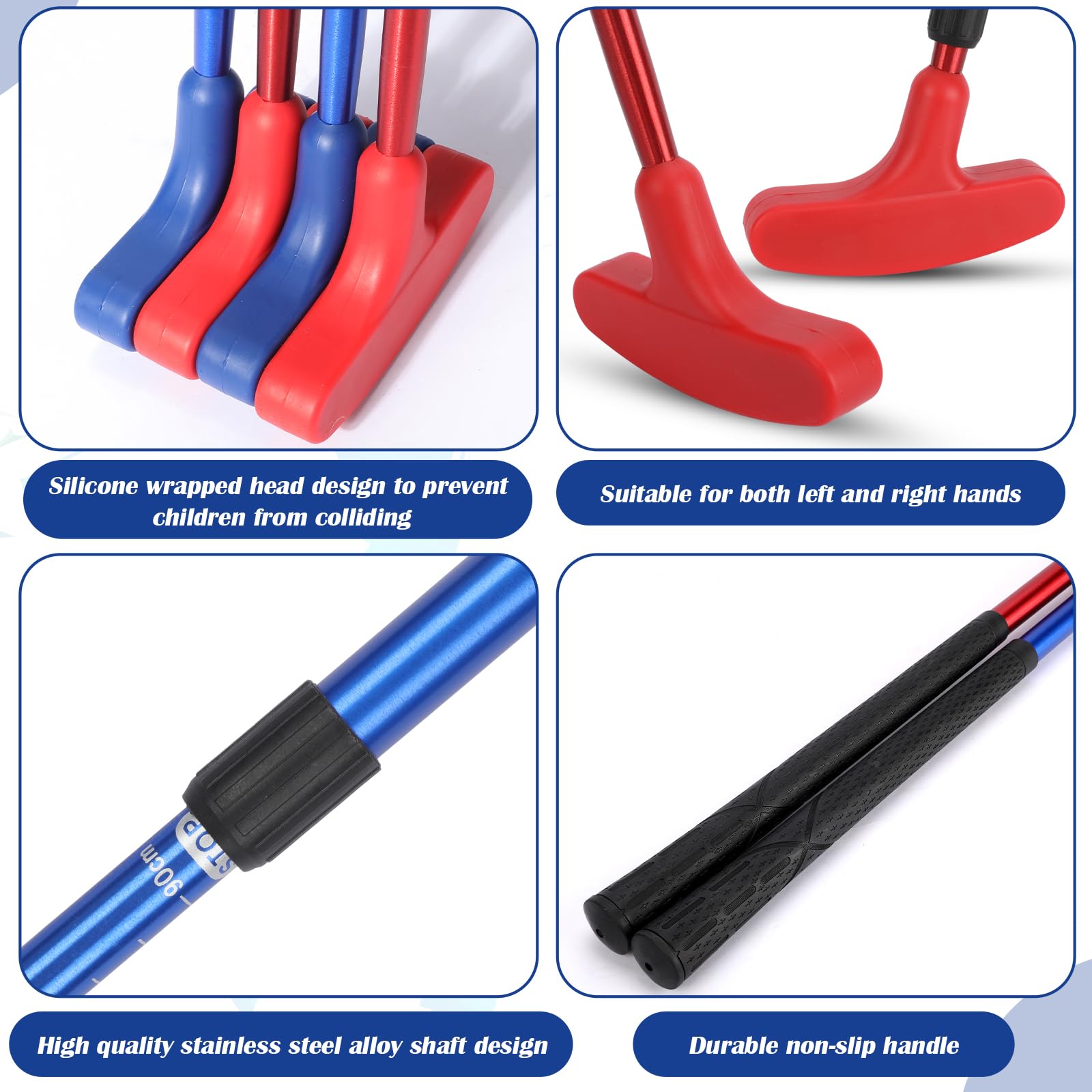 Snapklik.com : Hiboom 4 Pack Golf Putters For Men And Women Two Way ...