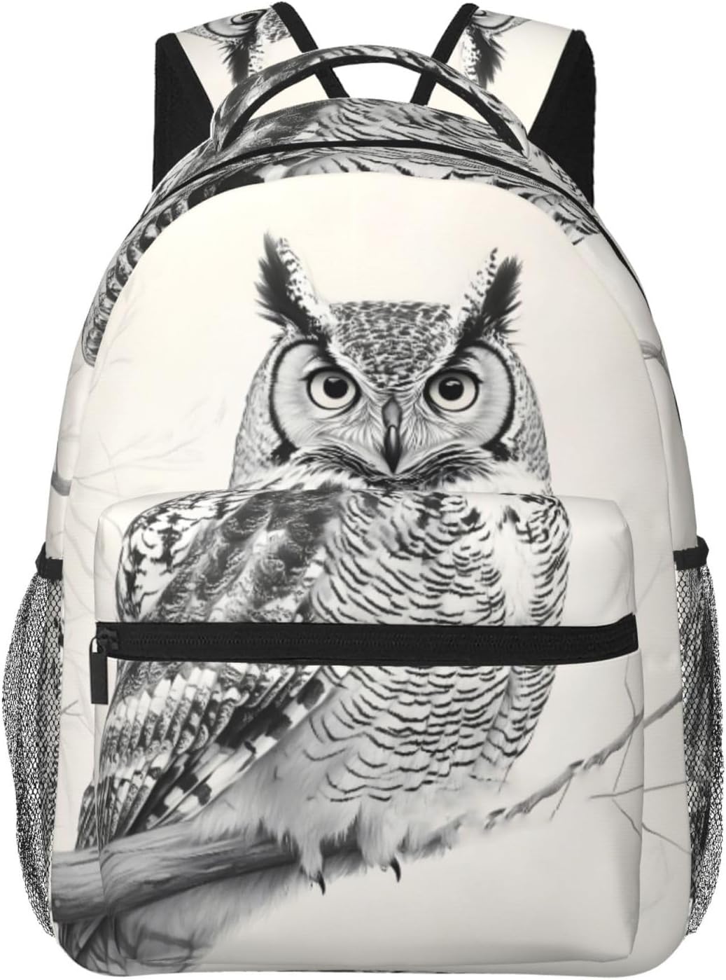 Deer & Bass Fishing Backpack Gifts, Travel Backpacks Laptop Rucksack, School Bookbag for Kids Teens Girls Boys, Patriotic Wildlife Hunting Back Pack Accessories Bags for Work, Outdoor, Adventures