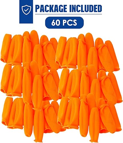 Miniatura 8 de Aolamegs Cubierta para bozal de rifle, cubierta de barril de rifle de látex flexible naranja, accesorios perfectos de mantenimiento de pistola para