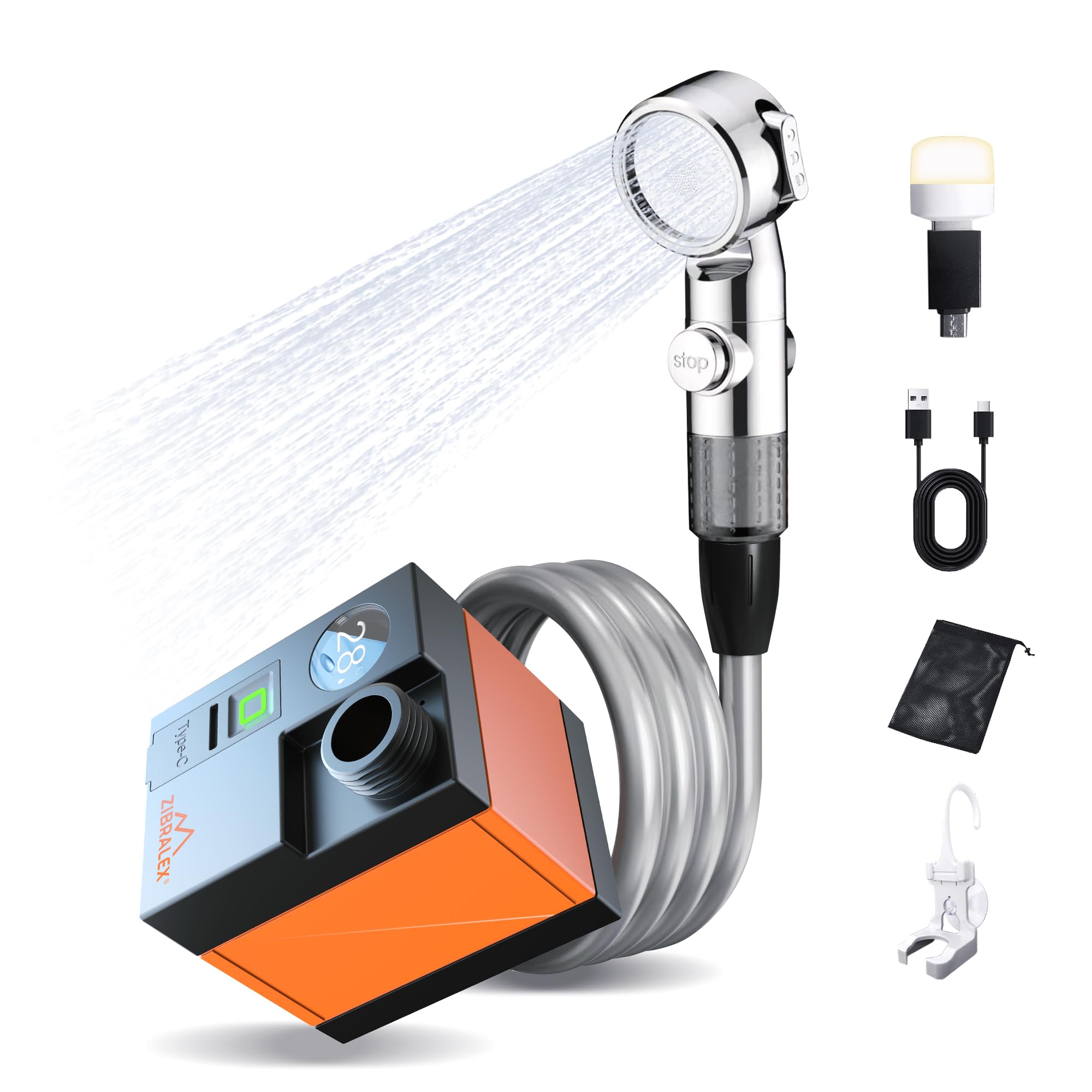 Douche de camping portable pour laver votre animal domestique