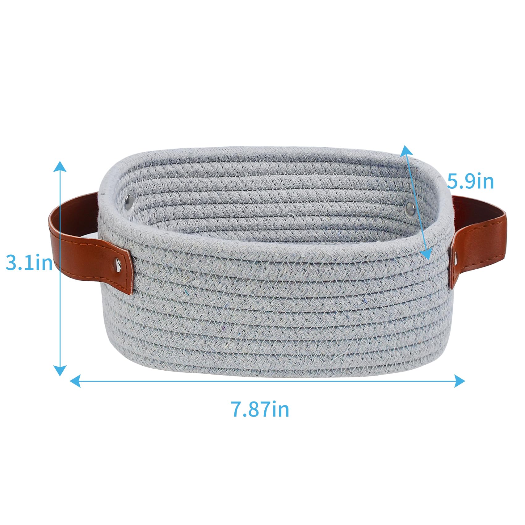 Cesta De Almacenamiento, Cesta Tejida, Organizador De Cesta Color Unit