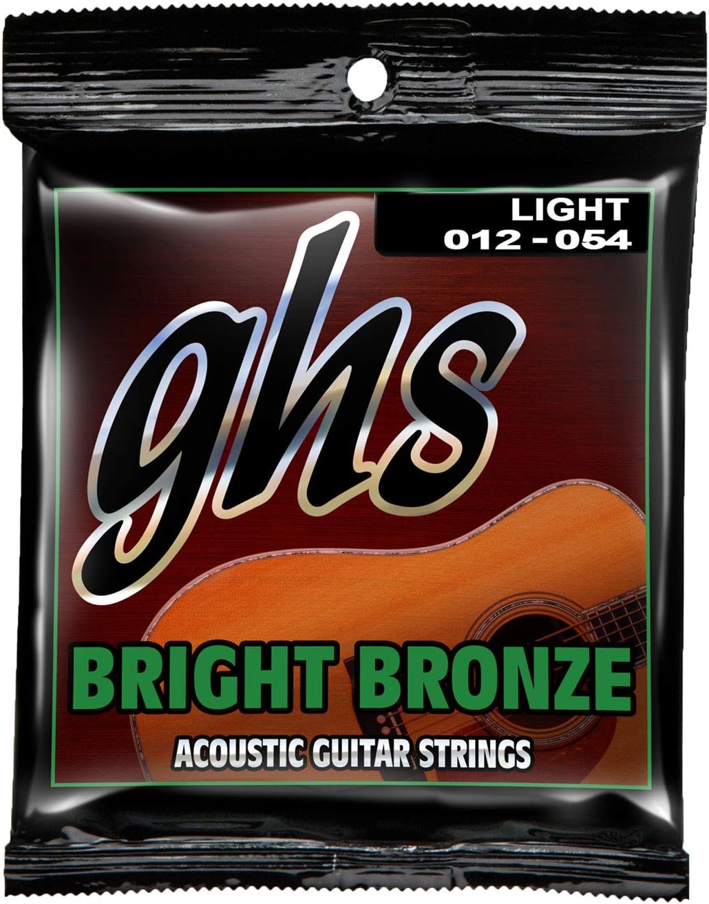 GHS BB30L 12 - 54 Light Bright Bronze Acoustic Guitar String Set, Pack of 1 - Image 3
