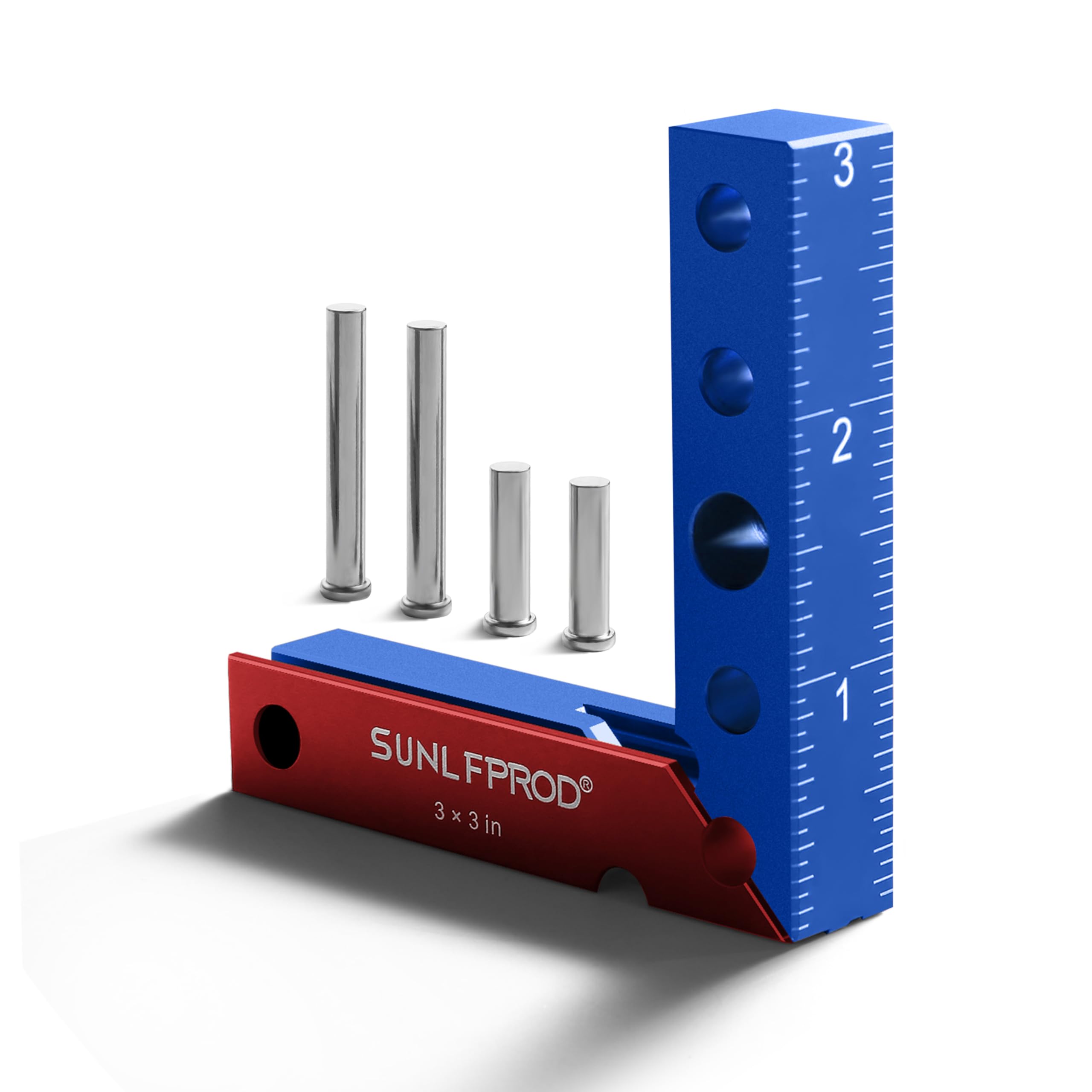 SUNLFPROD Mini Square Woodworking Center Finder 90 Degree