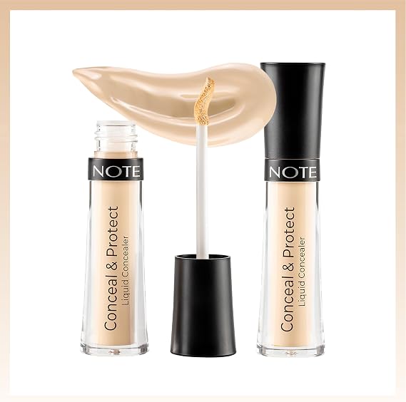 Note Cosmetics Note Conceal & Protect Liquid Concealer - 02