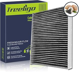 CF8644A Cabin Air Filter, Replacement for VW Jetta 1993-2005 Passat 2001-2005 Golf 1993-2006 Beetle 1998-2010 Cabrio 1995-2002 & Audi TT, w/Upgraded Coconut Shell Activated Charcoal