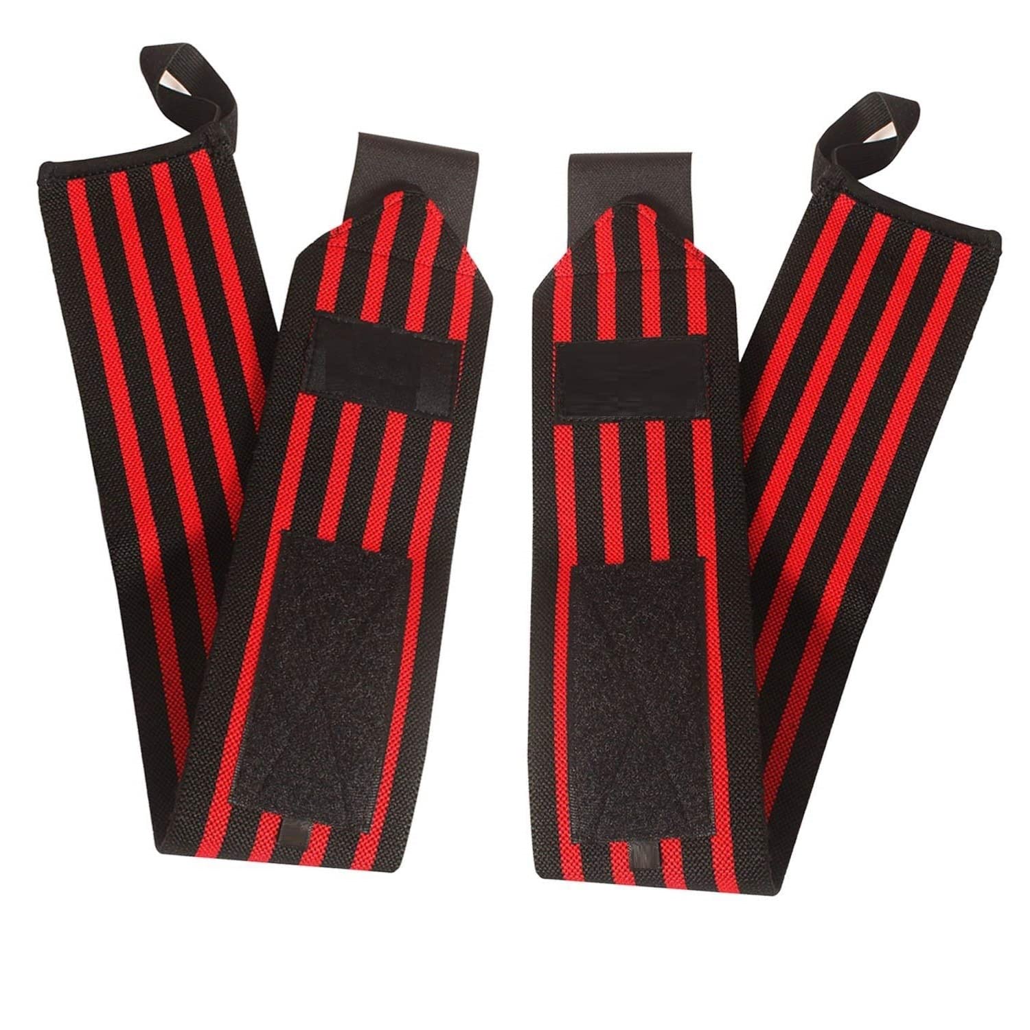 LACOPINE Wrist Wraps for Fitness and Weightlifting Straps with Thumb Loops- Men and Women (Red) (B081GX81GG) Amazon Price History, Amazon Price Tracker