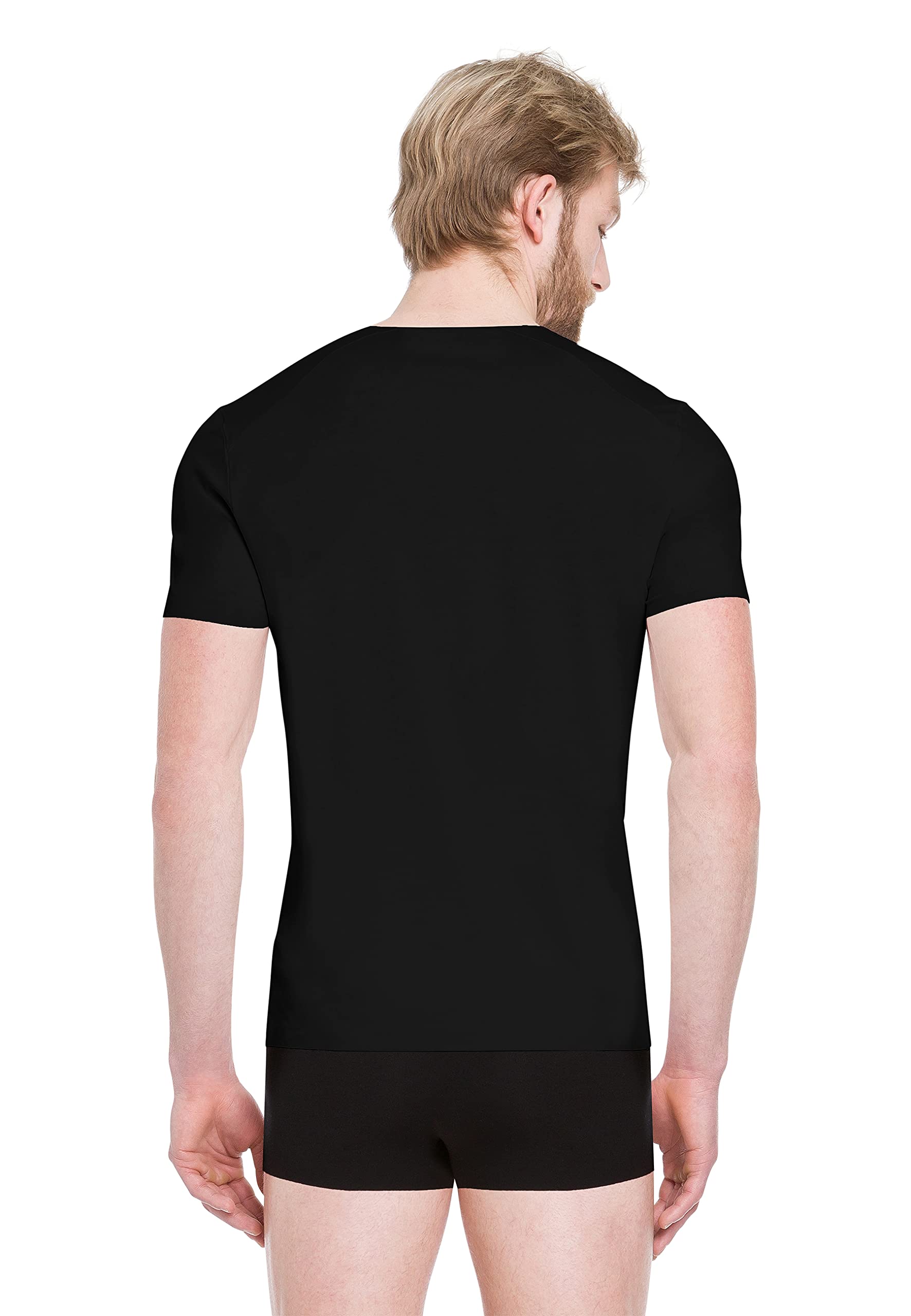 Wolford Męski podkoszulek męski Pure T-Shirt, czarny, L