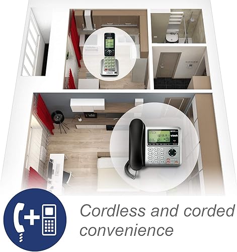 Miniatura 5 de VTech CS6649-2 dect 6.0 Teléfono fijo de 2 teléfonos