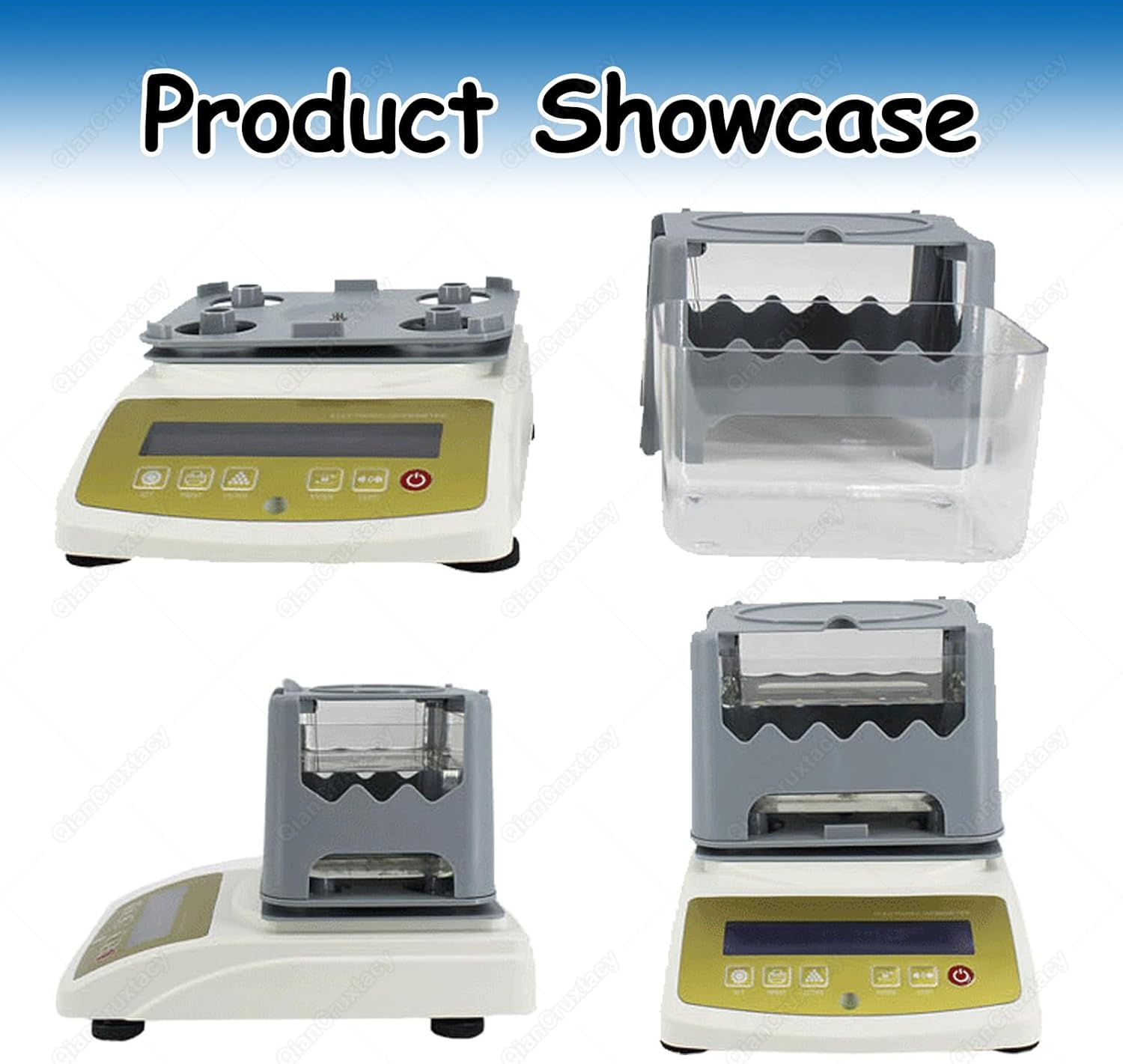 Professional Gold Testing Machine, Precious Metal Authenticity Tester, Laboratory Level Precious Metal Density Tester & Karat Detector, Metal Analyzer for Jewelry, Banks, Pawnshops B-300