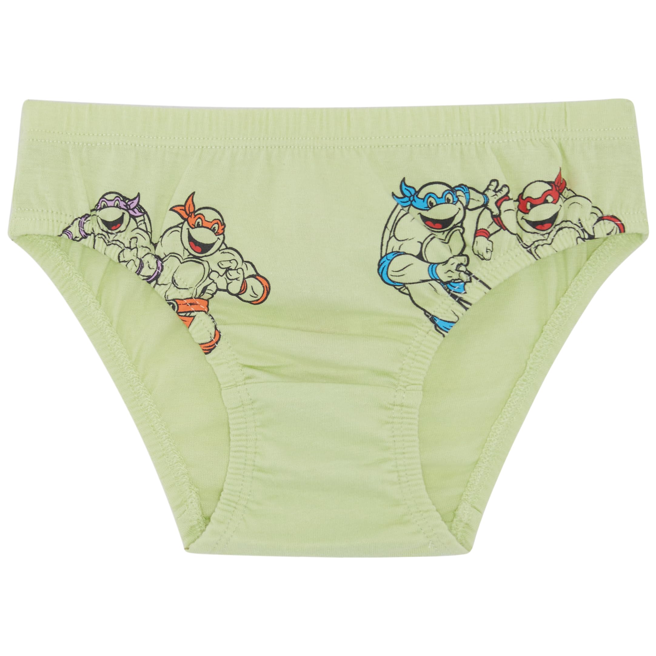 Les Tortues Ninja - Lot de 5 Slips TMNT 100% Coton