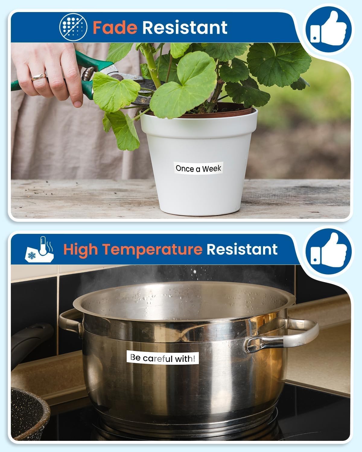 Labelife Replacement for Brother P Touch Label Tape TZe TZ Tape 12mm 0.47 Inch Laminated White TZe-231 TZe231 Label Maker Tape, Compatible with Brother PT-D210 D220 H110 D400 D410 D600 D610BT, 4-Pack - Image 7