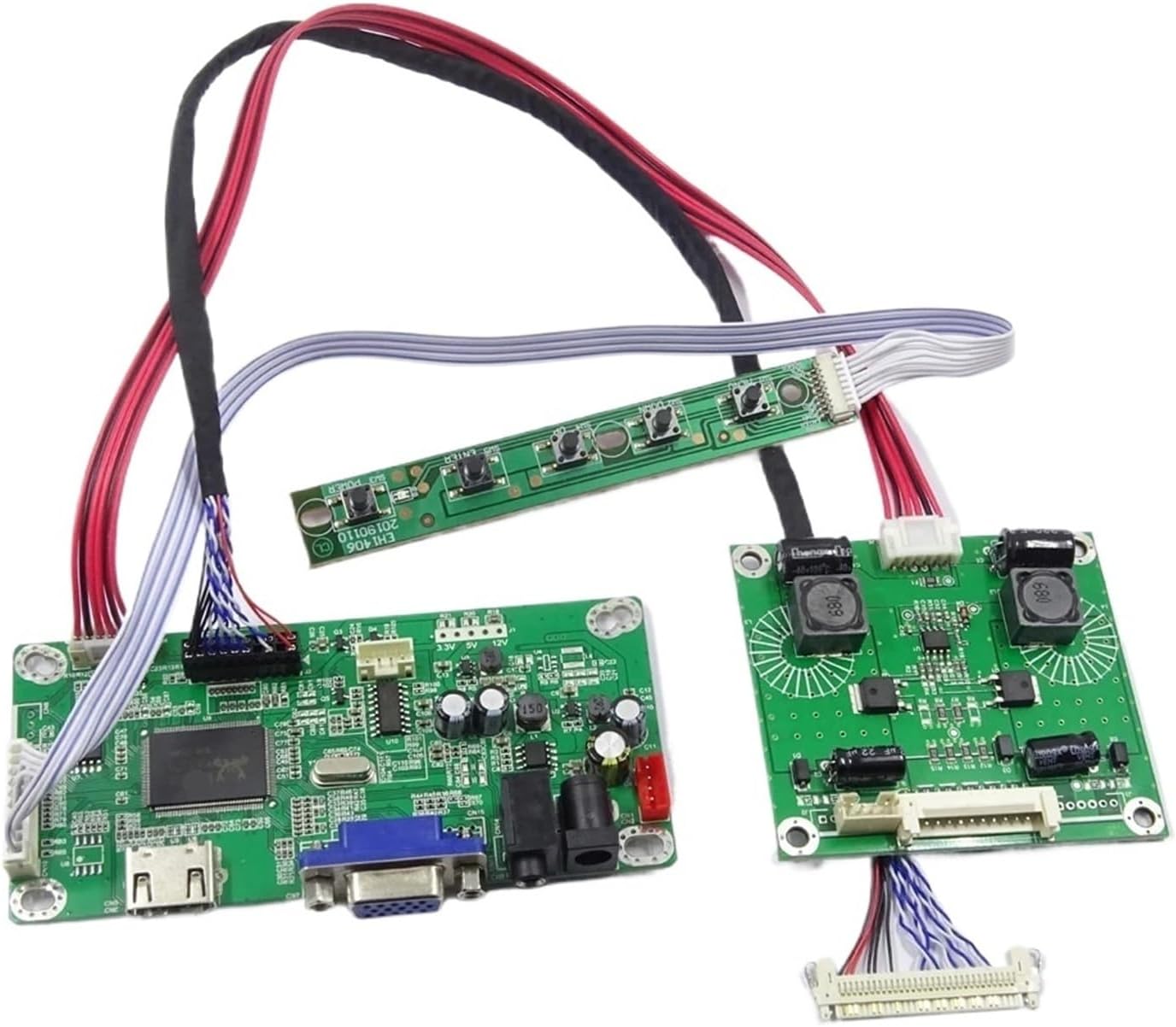 HDMI+VGA Controller Board Kit for 2560X1440 LM270WQ1(SD)(E3) LM270WQ1-SDE3 LCD LED Screen Driver Board Monitor Parts(LM270WQ1-SDC1)