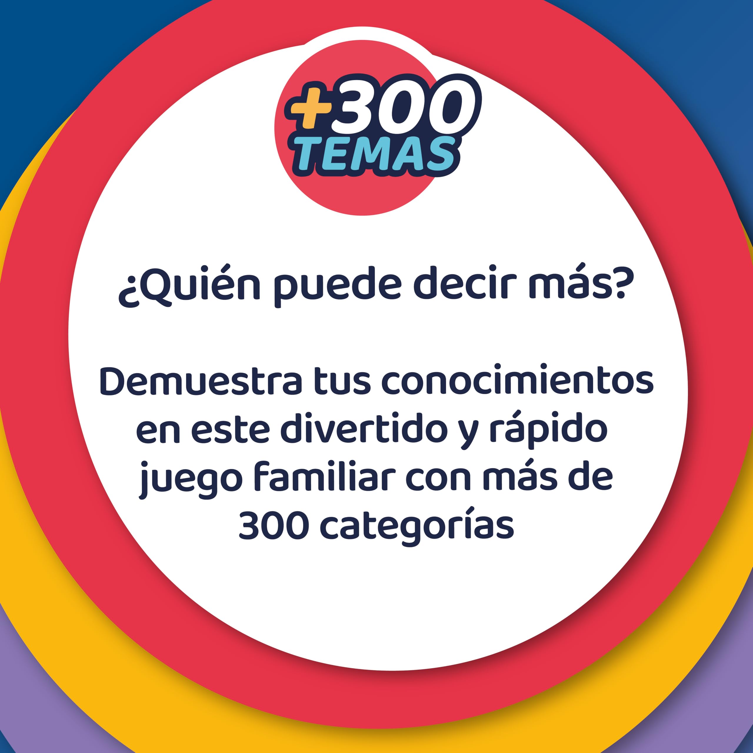 Famosa One More - Juego Familiar de Preguntas con +350 Categorías, Compite por Ser Quien Más Sabe, Incluye Botones de Reto y 2 Modalidades (Infantil y Familiar), para 2–4 Jugadores, (NEM00000)