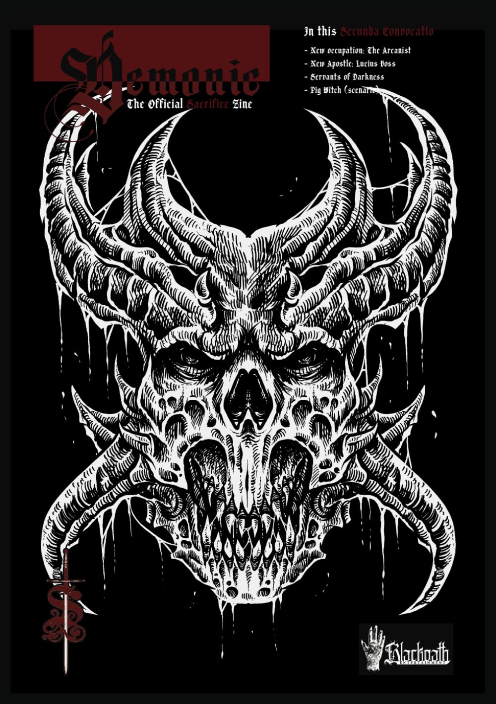 Demonic: The Official Sacrifice Zine - Issue 2 (Sacrifice RPG)