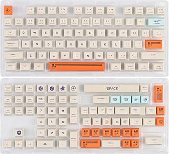 Amazon | XDAプロファイルキーキャップセット142キーレトロ
