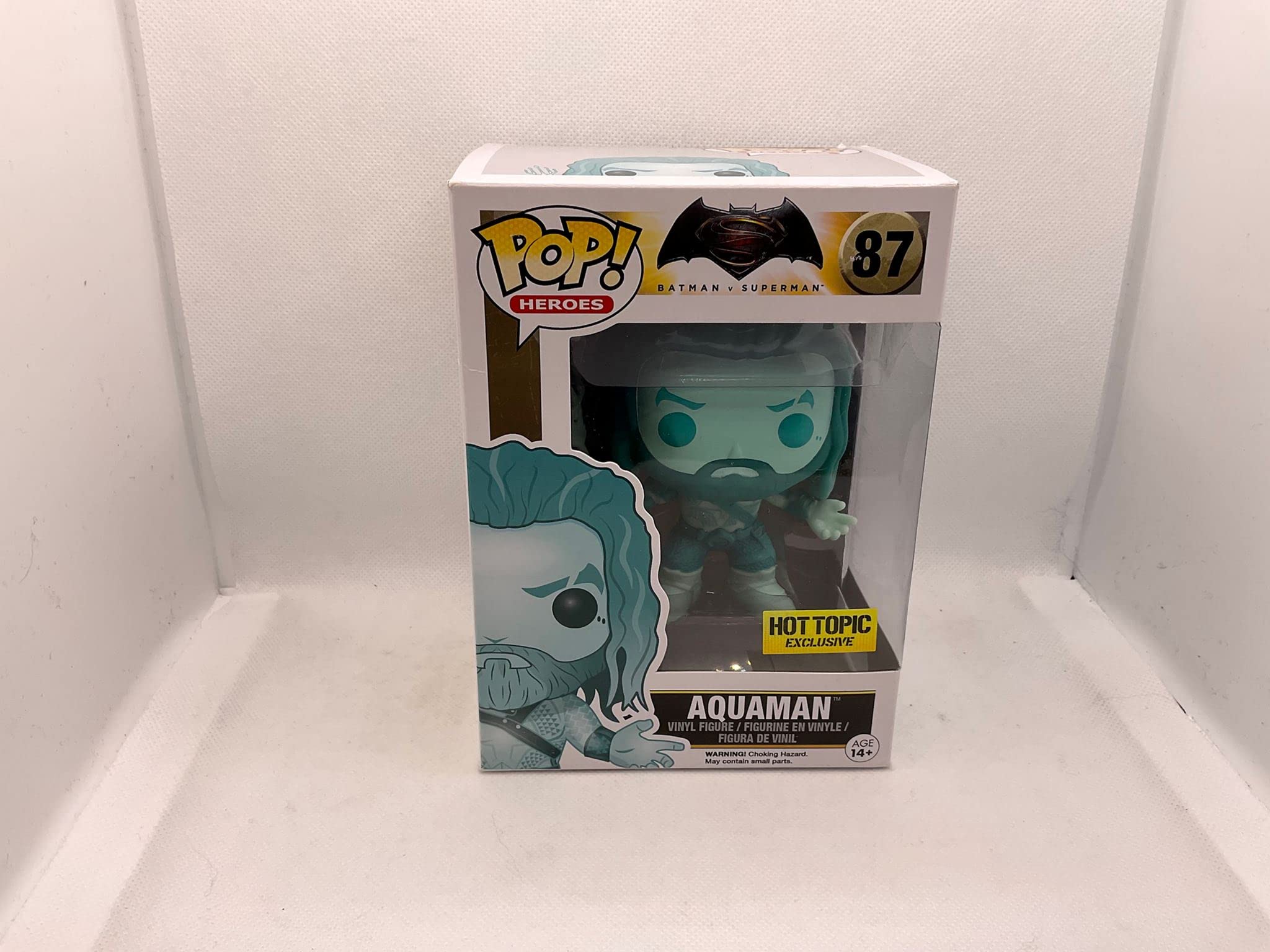 Funko Blue Aquaman (Batman V Superman: Dawn Of Justice) Pop! Limited Edition Vinyl Figure