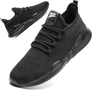Mens Running Shoes Sport Athletic Gym Sneakers Mesh Lightweight Tennis F...