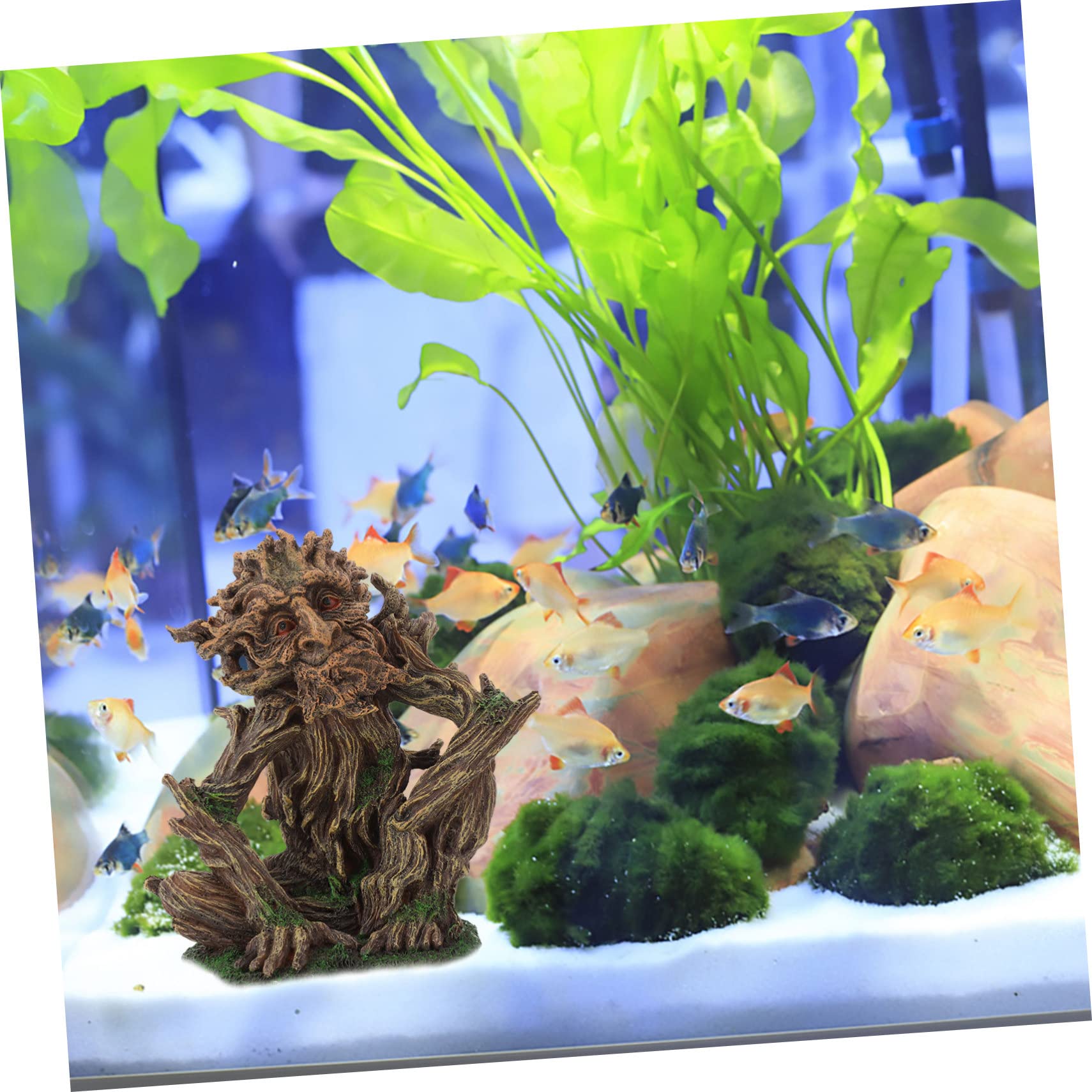 1Pièce Ornement Résine pour Aquarium Abri Créatif pour Poissons et Crevettes Décoration de Réservoir Idéale pour Aménagement Paysager Aquatique