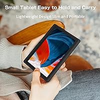Vista 7 de Tablet de 7 pulgadas con estuche, tabletas Android de cuatro núcleos, 4 GB RAM 32 GB ROM 512 GB expandibles, pantalla IPS HD de 1024x600, 3500 mAh
