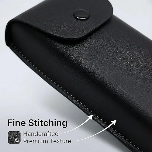 Miniatura 3 de Caso protector portátil de las gafas de sol del cuero de la PU del vintage para