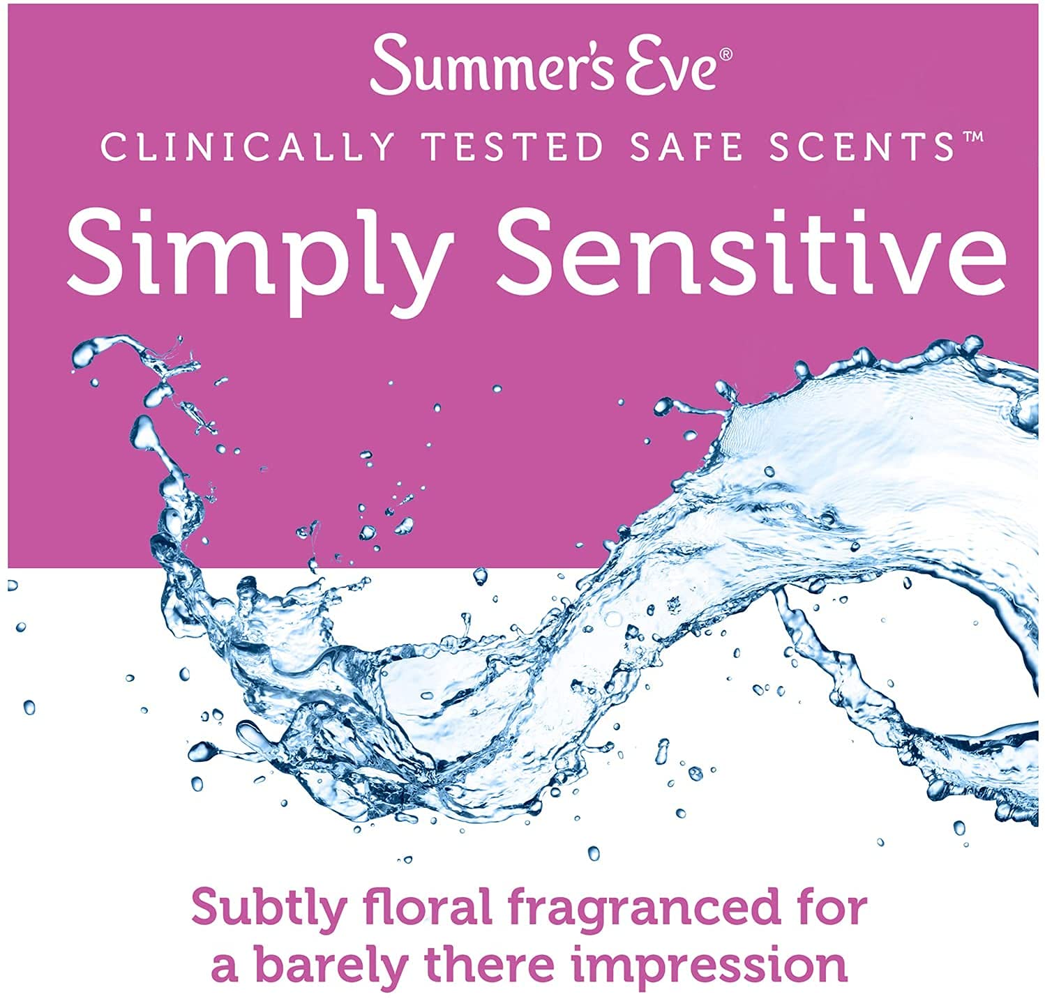 Summer's Eve Cleansing Cloths for Sensitive Skin, Simply Sensitive 32 ea