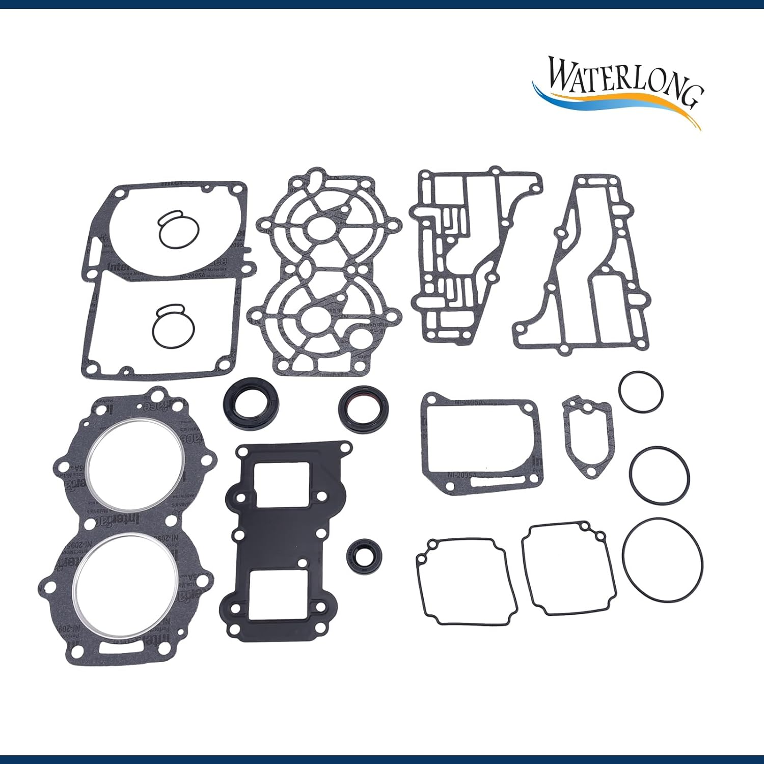 6L2-W0001-00 Power Head Gasket Kit Replace for Yamaha Outboard 20HP 25HP 1994-2009