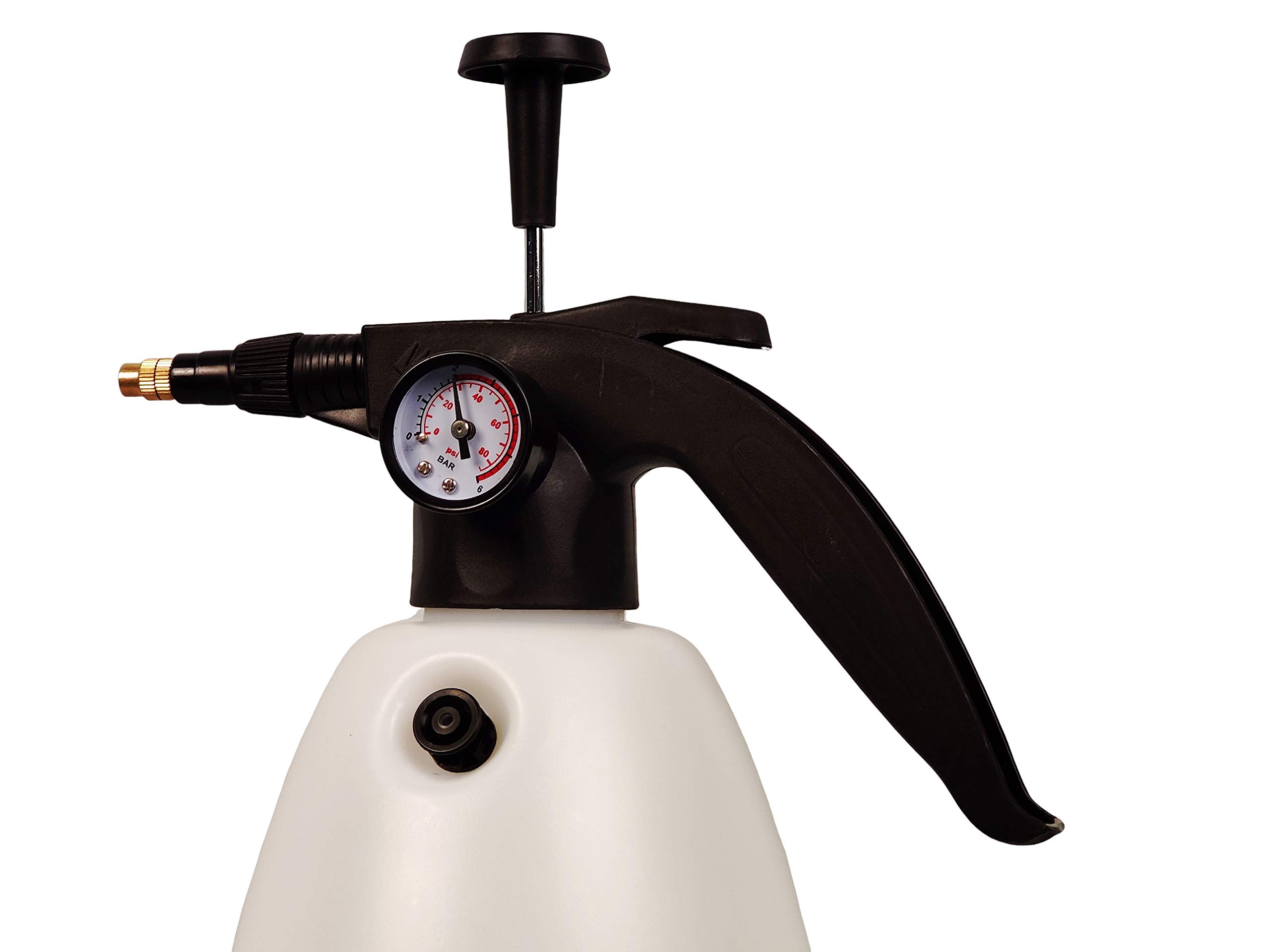 FUJIAKA WS/2G, Handheld Garden Sprayer Manual Pressure Pump for Plant Spraying and Household Cleaning or Sanitising, 2 litres, GS Certified, White (Pack of 1) - Image 4 thumbnail