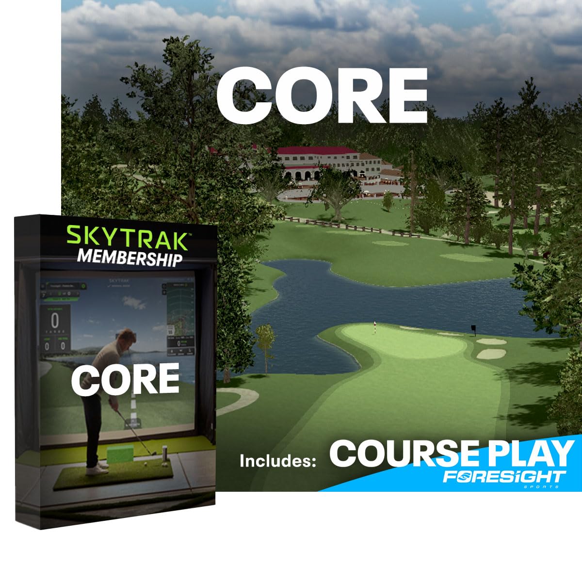 SKYTRAK MAX Launch Monitor - Dual Doppler Radar & Photometrische Kameras für Präzisionsball & Schlägerdaten, Geschwindigkeitstraining, Dual USB-C Ports, Golf Simulator