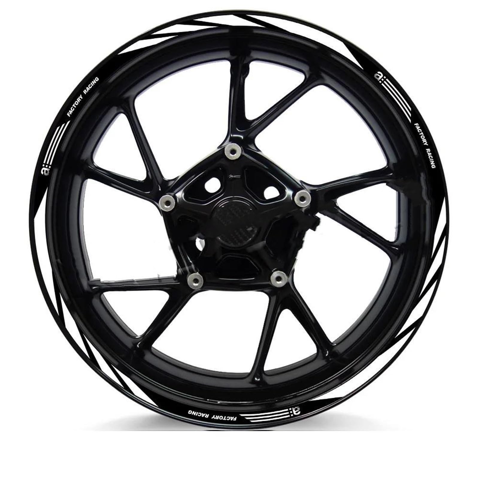 Motorcycle Wheel Rim Sticker Stripe Decal for Aprilia for Racing for Tuono V4 1100 RSV4 RS150/250/660 GPR APR Motorbike