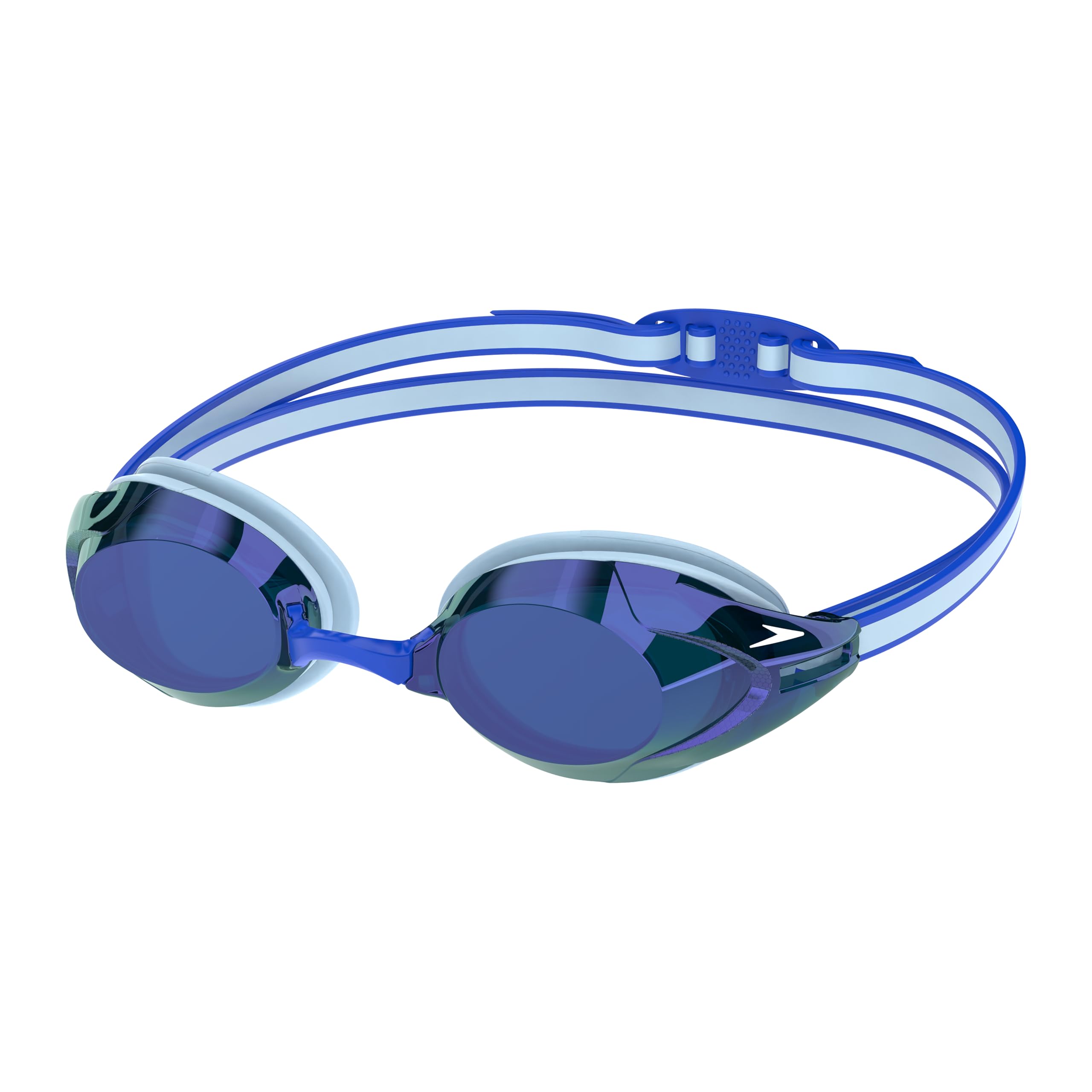 Speedo Unisex-Adult Vanquisher 3.0 Mirrored Goggles | Swim | Enhanced Vision, Hawaiian Sky, One Size