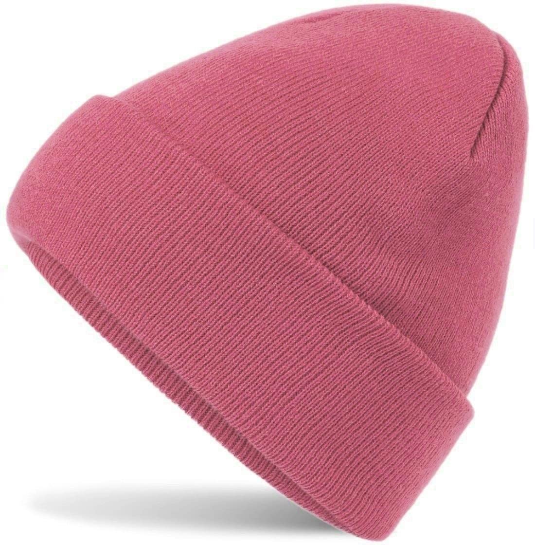 Hatstar Wintermütze | Damen Beanie Mütze | Herren Feinstrick Beanie | für Frauen Männer Unisex | Cuffed Hats Weich & Warm