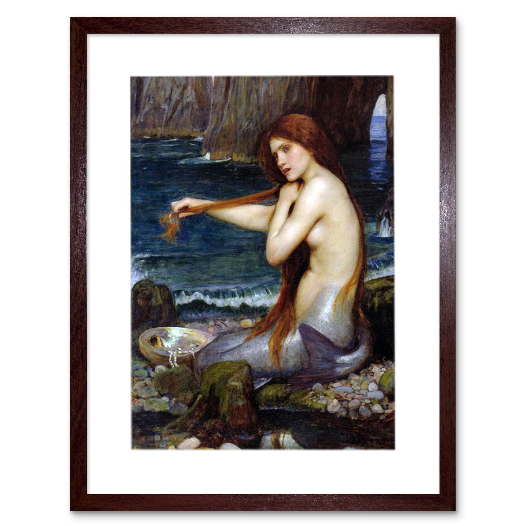 Amazon.com: The Art Stop JOHN WILLIAM WATERHOUSE MERMAID OLD