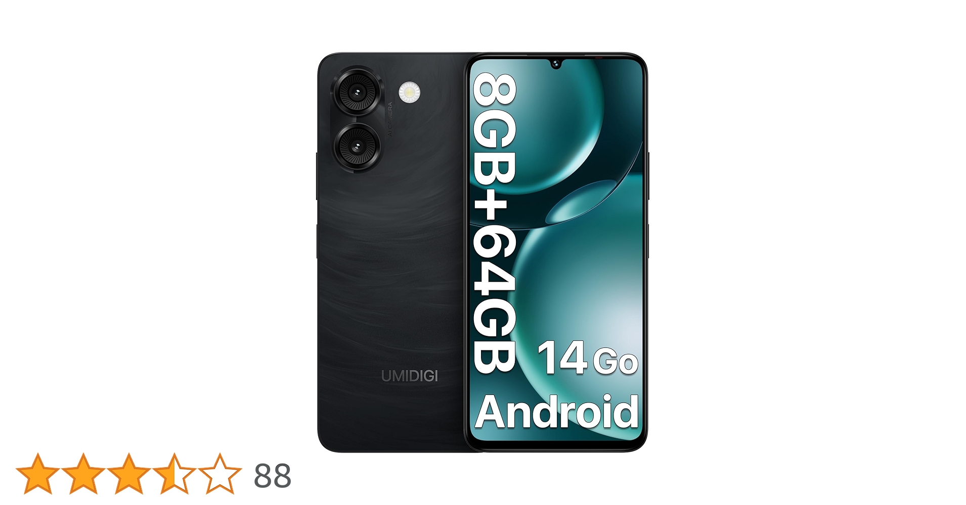 Y*o様 UMIDIGI G9A スマートフォン 64GB/8GB Amazon | UMIDIGI G9A simフリー スマホ 本体 8GBRAM+64GB/1TB