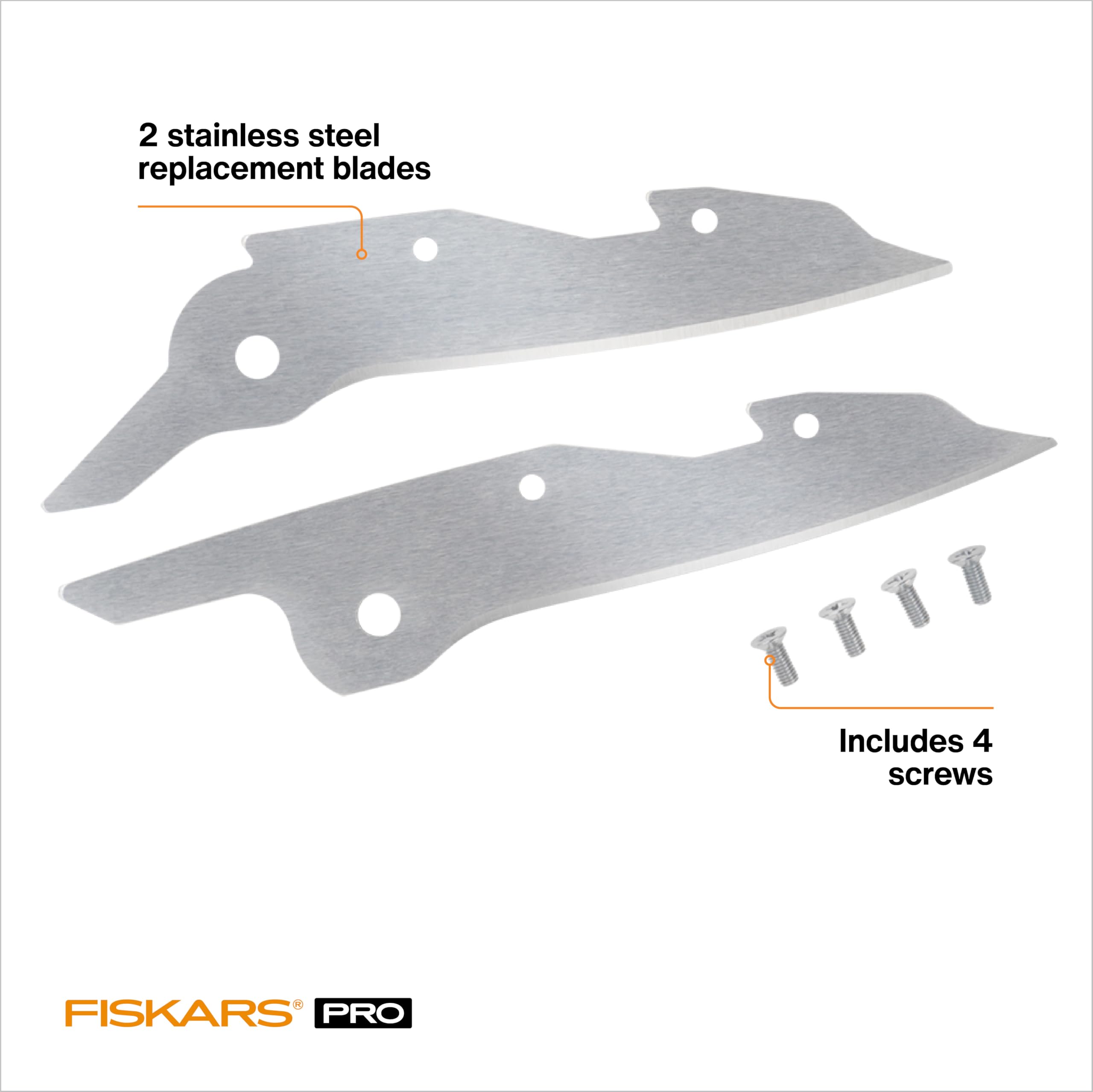FISKARS PowerArc Easy Action Aluminum Tin Snips Replacement Blades - Image 3
