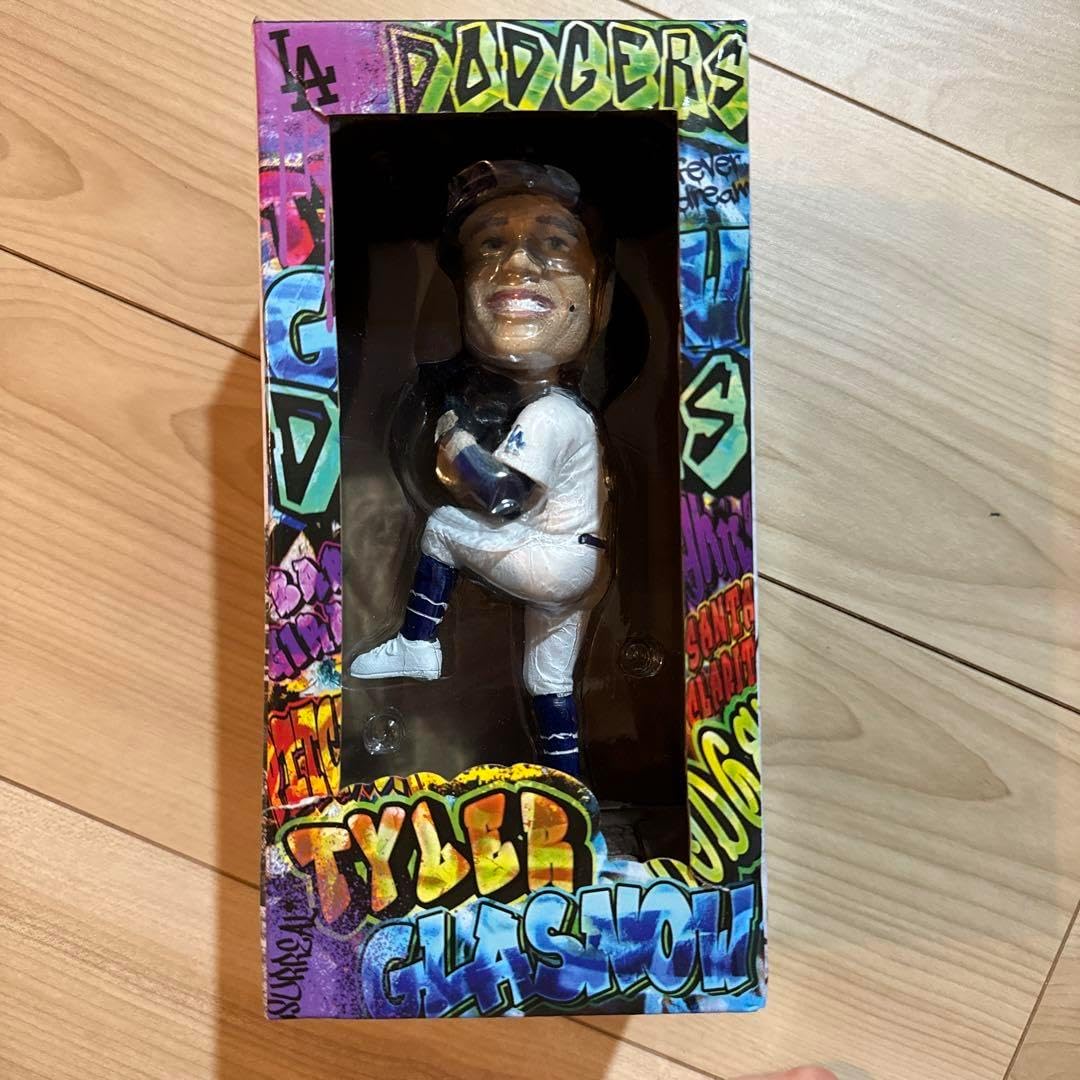 ドジャース タイラー・グラスノー選手 ボブルヘッド LAドジャース