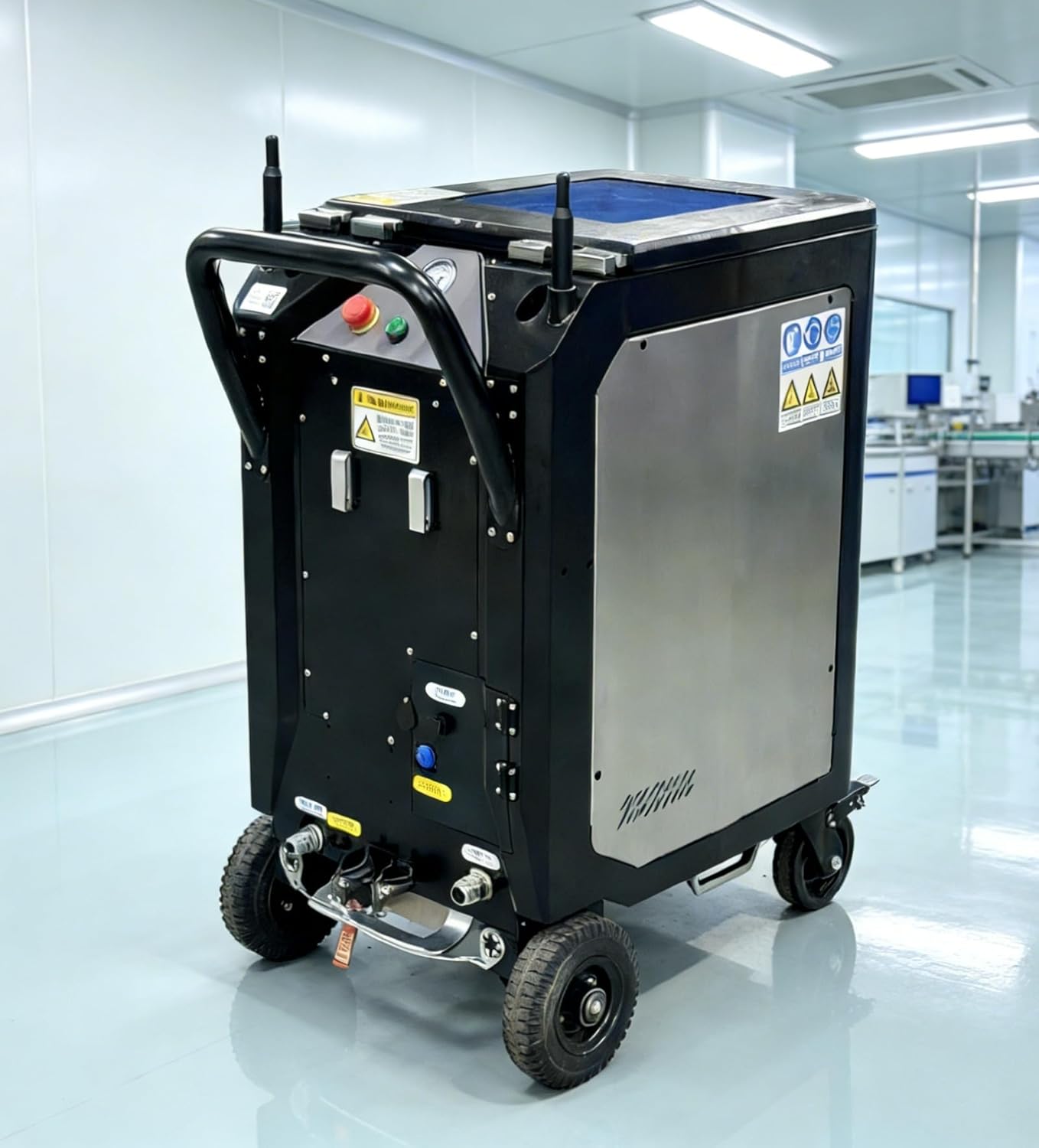 Dry Ice Blasting Machine, Portable Dry Ice Cleaning Machine, Adjustable High Pressure Dry Ice Blaster for Home Professional Use Auto Detailing Small Business Industrial Light Duty Cleaning Tasks