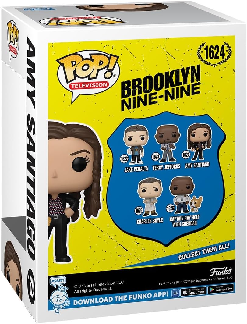 Funko POP TV: Brooklyn Nine Nine - Stressed Amy Santiago - Collectable Vinyl Figure - Gift Idea - Official Merchandise - for Kids & Adults - TV Fans - Model Figure for Collectors and Display