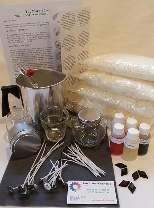 Soy Candle Making Kit Learn how easy and fun it is to make