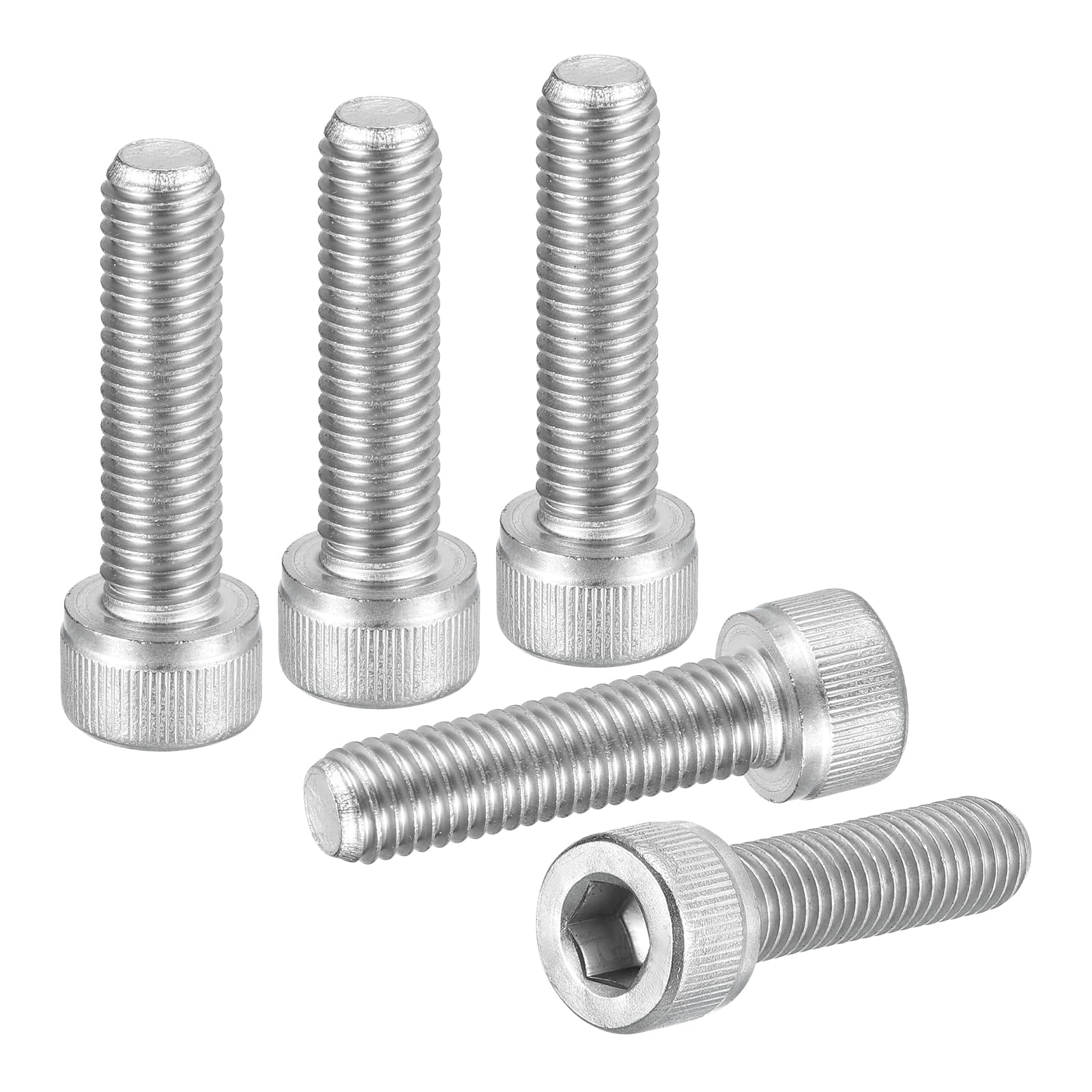 DTGN M8-1.25x30 Socket Head Cap Screws Bolts, 25Pack, Good for Road Bicycle Mountain Bike, Auto, Motorcycle