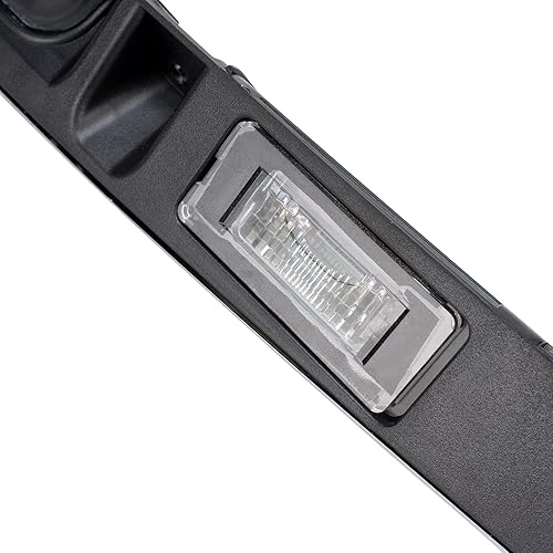 Miniatura 4 de 51132753603 - Tira cromada para manija de portón trasero compatible con BMW/Mini Cooper R56 R57 R58 R59 R60 R61 2007-2015 - Mango de liberación de