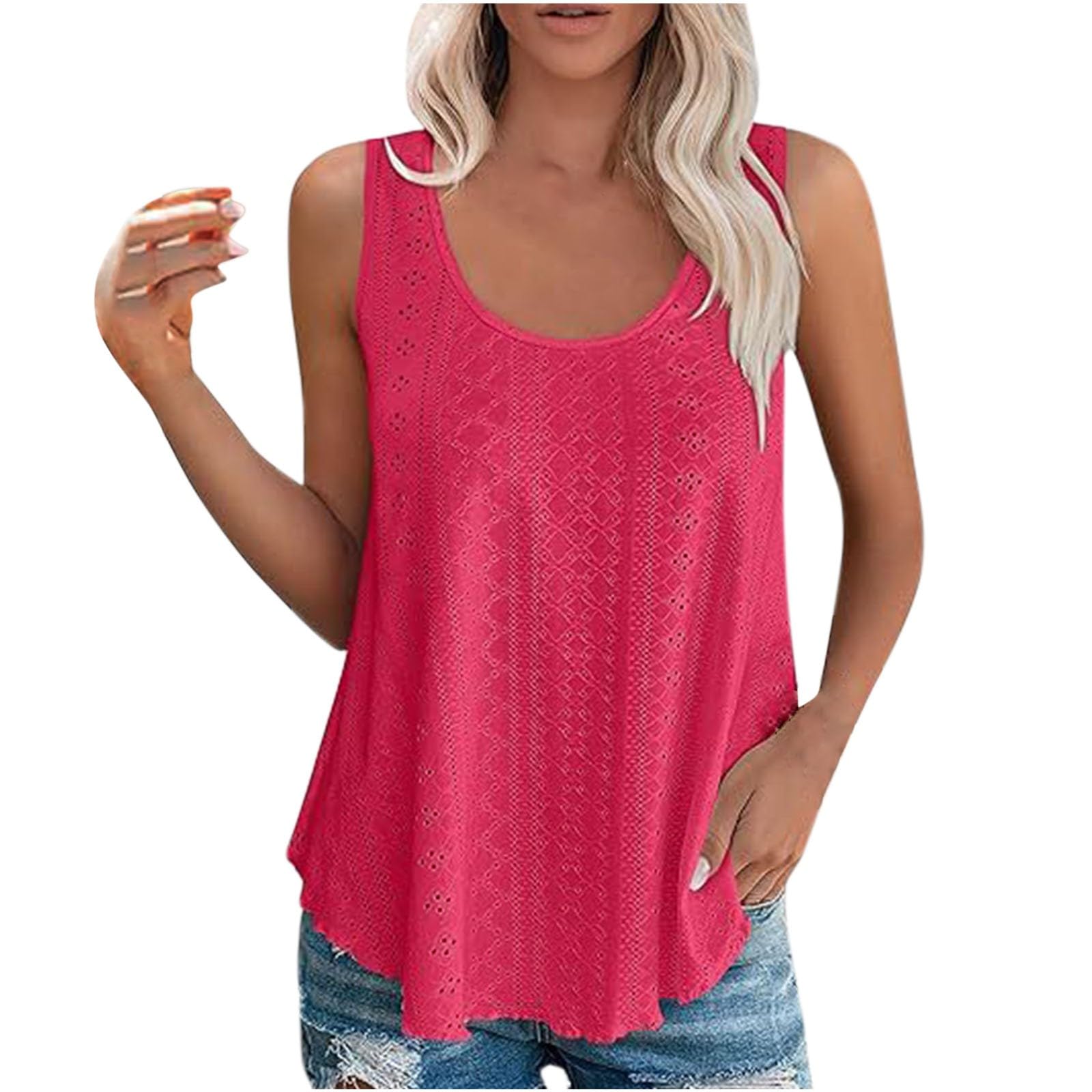 NUSGEAR 2024 Camisetas sin Manga Mujer Verano Moda Estampado béisbol Casual Camisola Camisetas de Tirantes Cuello en V Playa Originales Fiesta Chaleco Tops Suelto Basic Shirt tee Camisa