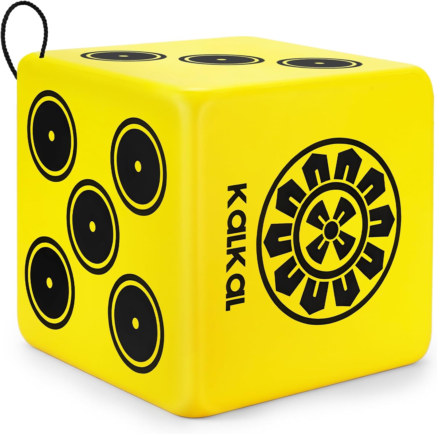 Kalkal Archery Target, 6 Side Archery Target Block with Carry Handle, Foam Self-Healing, Lightweight Bow Archery Targets for Backyard Practice Outdoor