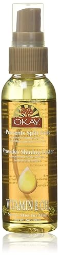 OKAY Aerosol para el cabello con aceite de vitamina E 2 oz / 2.0 fl oz