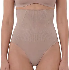 Calcinha Alta Modeladora Demillus Cinta Compressão Modellare Sem Costura Ultraleve