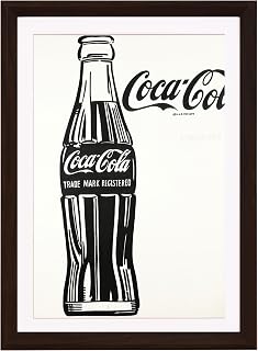 Andy Warhol Coca Cola Framed Wall Art Pop Art Painting Soffice Room Decoration Aesthetic Gift Wall Art Paintings Framed Wall Decor Home Decor Living Room Decor Aesthetic wall art