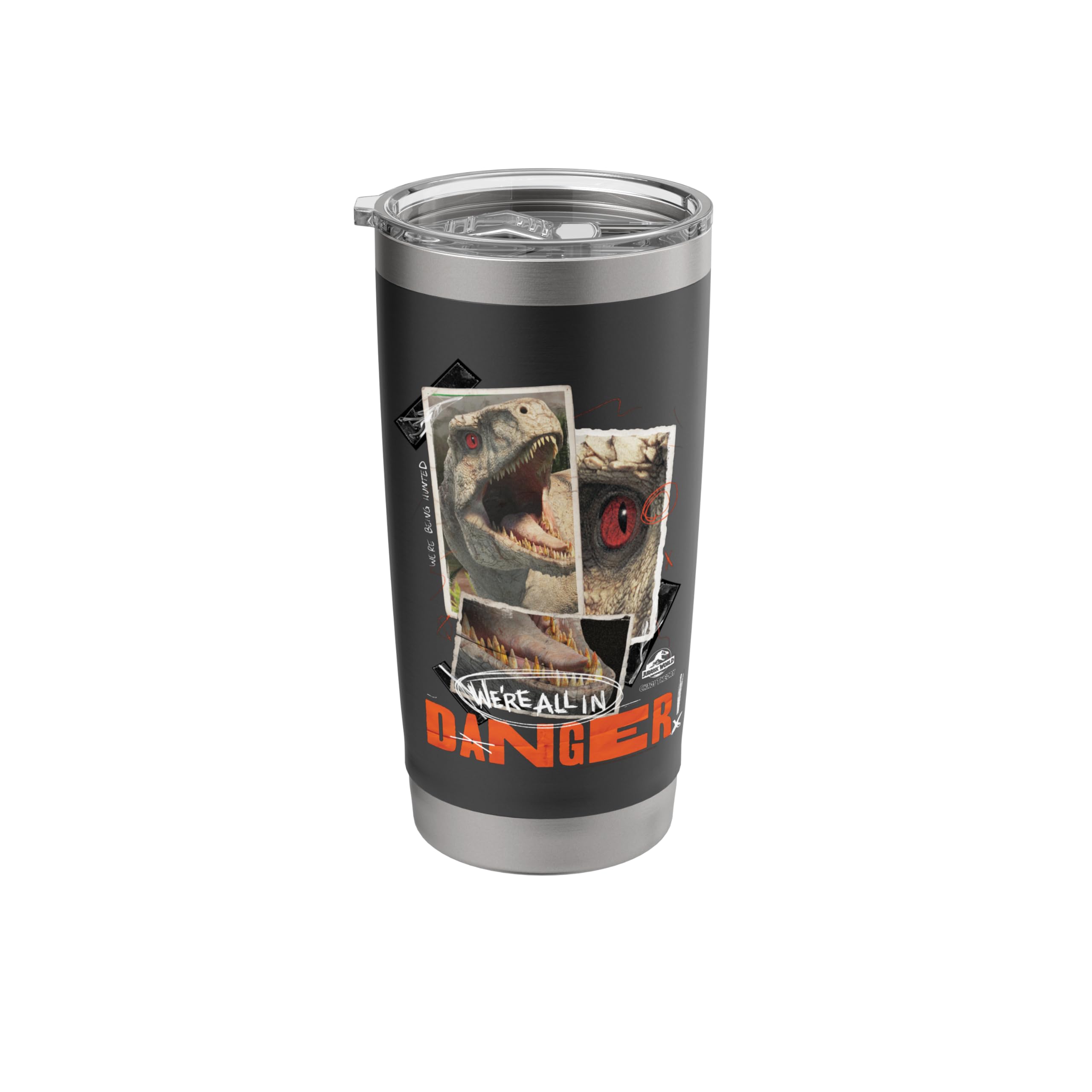 Jurassic World: Chaos Theory Danger Stainless Steel Insulated Tumbler