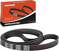 A-Premium 83.97 Inch 6-Rib Serpentine Belt for Ford F-150, Escape, Hyundai Sonata, Kia Optima, Dodge Charger & More - K060840 EPDM Drive Belt